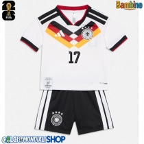 Maglie da calcio Germania Florian Wirtz #17 Prima Maglia Bambino Mondiali 2026  Manica Corta (+ Pantaloni corti)